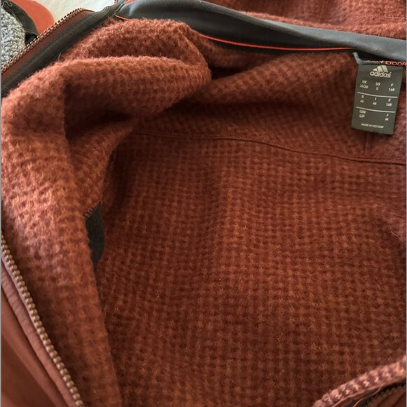 Adidas Terrex Climaheat Polartec Thermal Pro Mens Outdoor Hooded Jacket | Size S - Picture 12 of 14